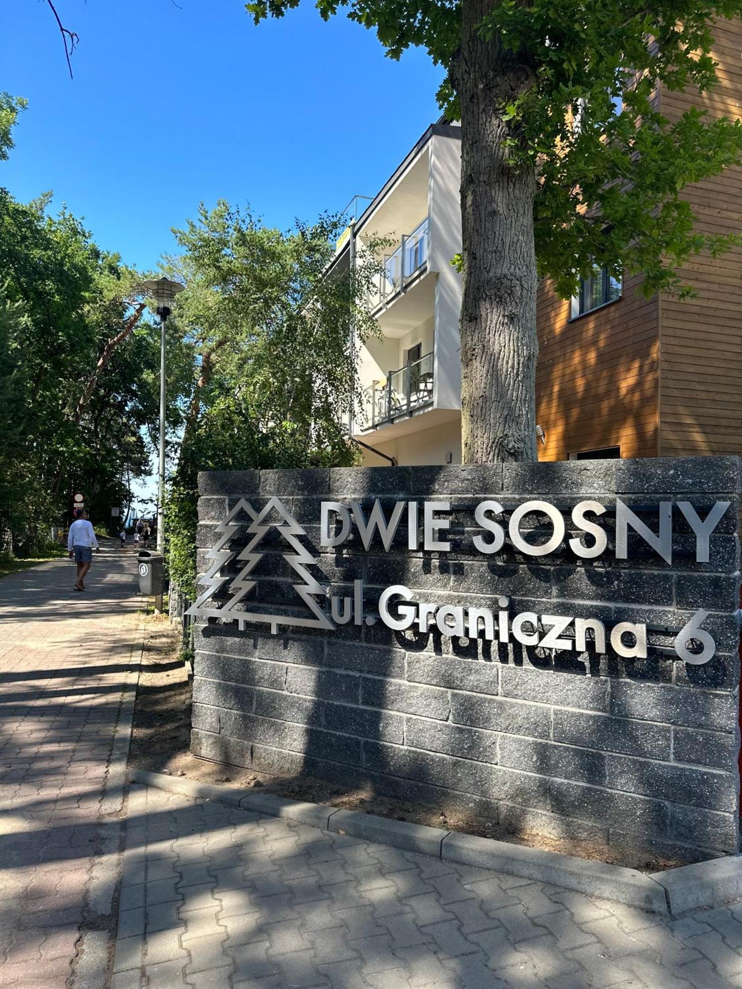 Apartament Dwie Sosny Patrycja Ustronie Morskie Exteriör bild